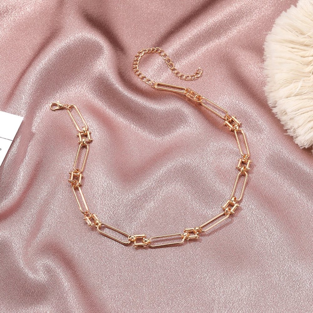 Golden Chain Minimalist Necklace